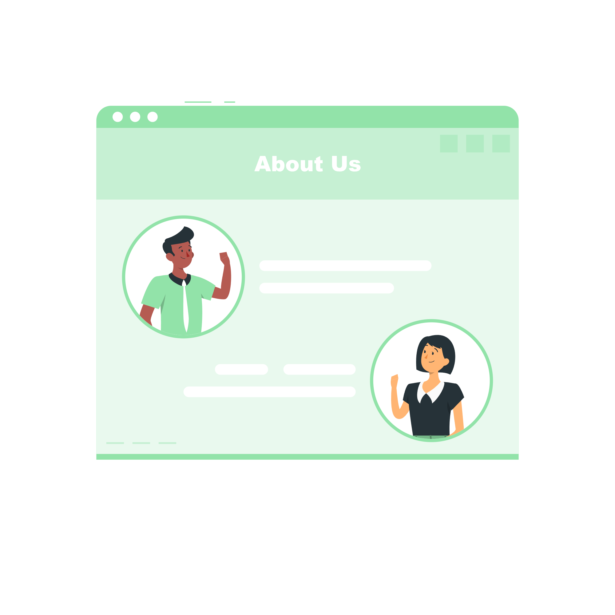 Technology Solutions Illustration