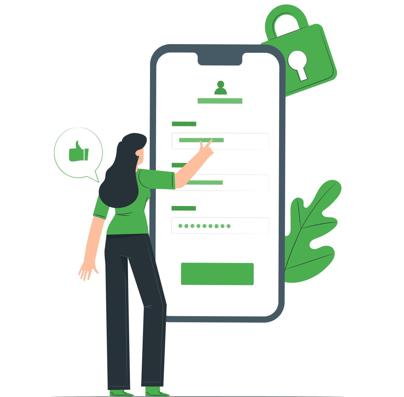 Technology Solutions Illustration